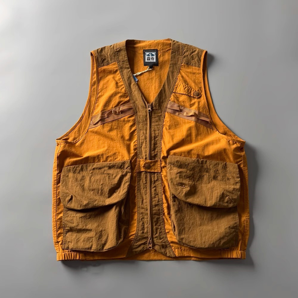 Fashion Splicing Design Sports - đánh giá và giá Fishing Vest Jacket