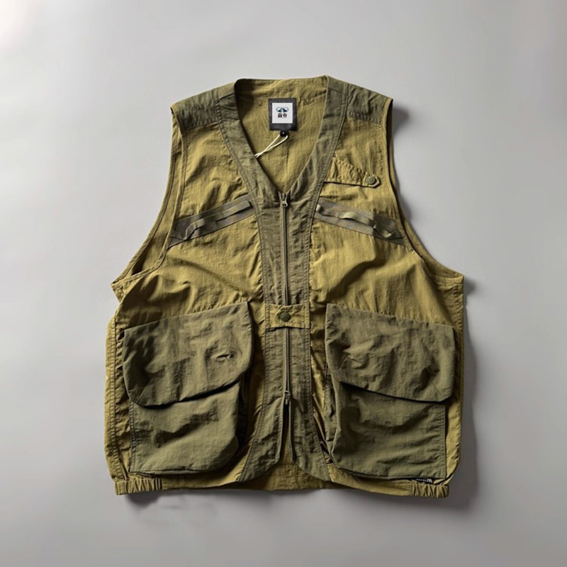 Fashion Splicing Design Sports - đánh giá và giá Fishing Vest Jacket