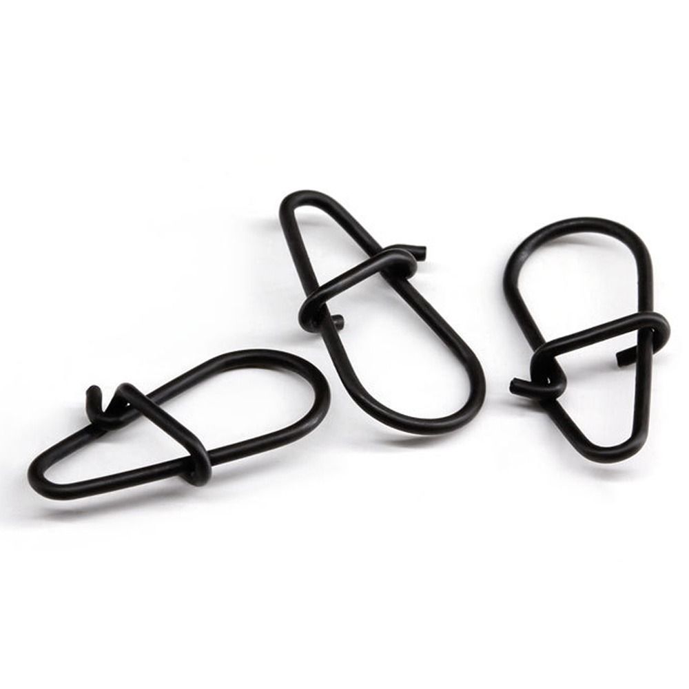 100Pcs/lot Matte black Snap Fi - đánh giá và giá Fishing Equipment Hook