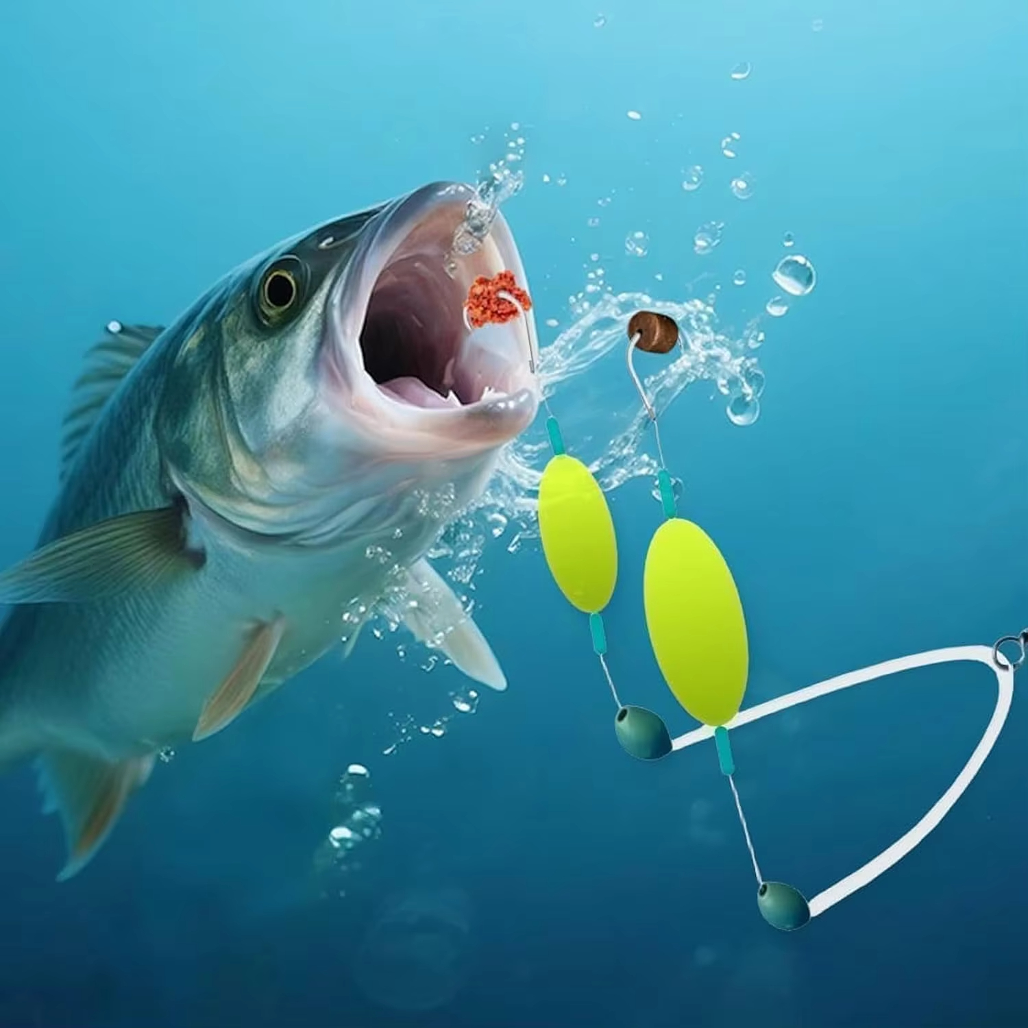 3/5/10Pcs Double Reverse Fishi - đánh giá và giá Fishing Equipment Ebay