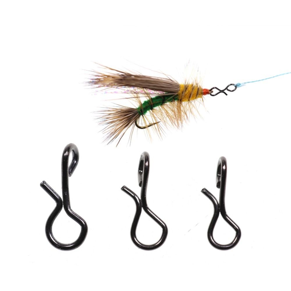 50pcs/bag Fly Fishing Snap Qui - đánh giá và giá Fishing Equipment Hook