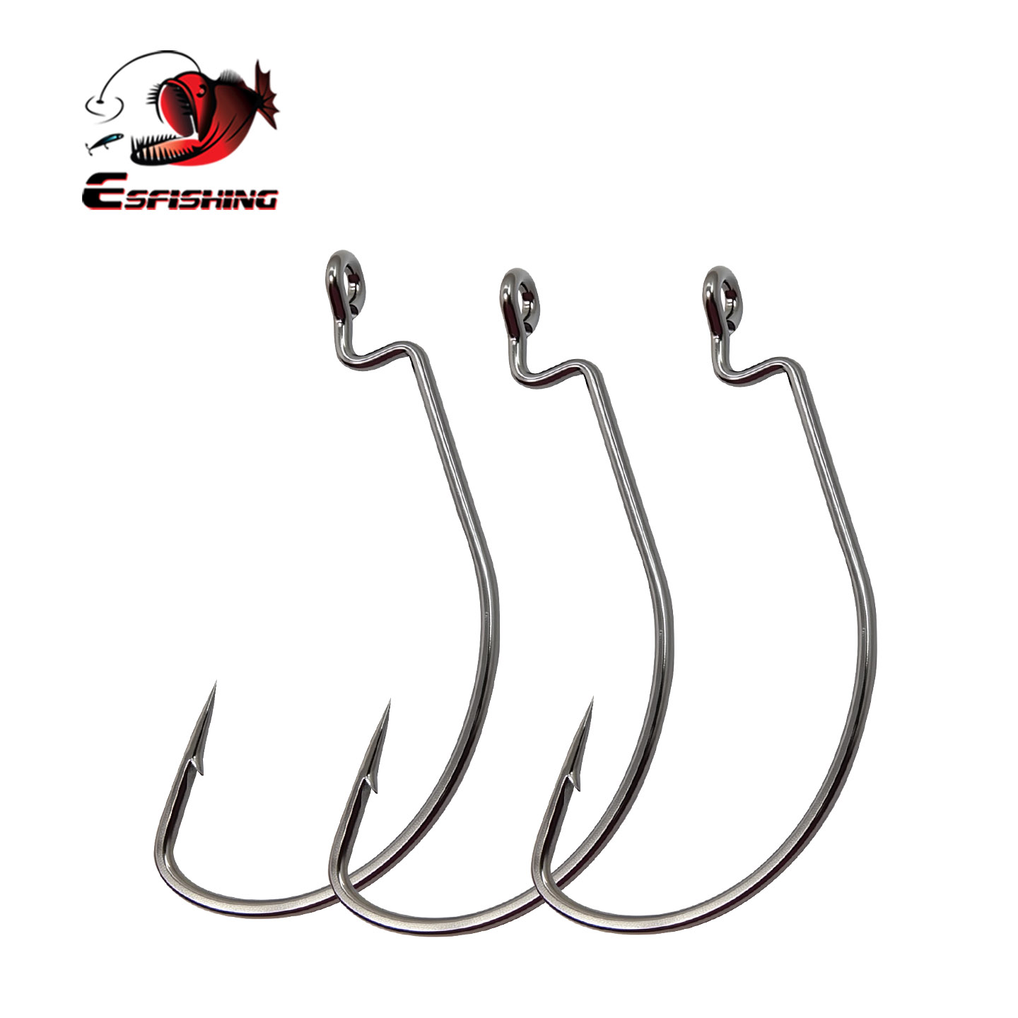 ESFISHING Offset Hook Carbon S - đánh giá và giá Fishing Equipment Ebay