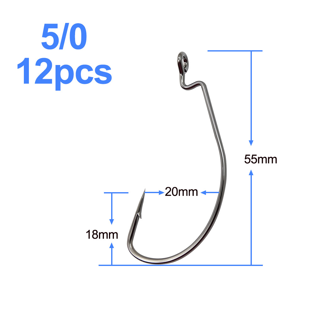 ESFISHING Offset Hook Carbon S - đánh giá và giá Fishing Equipment Ebay
