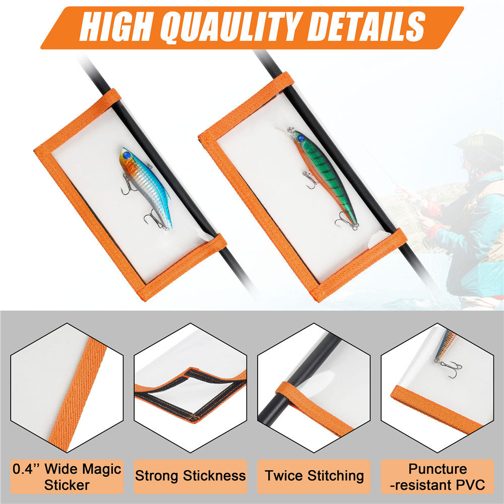 4Pcs Fishing Lure Wraps Durabl - đánh giá và giá Fishing Equipment Shop