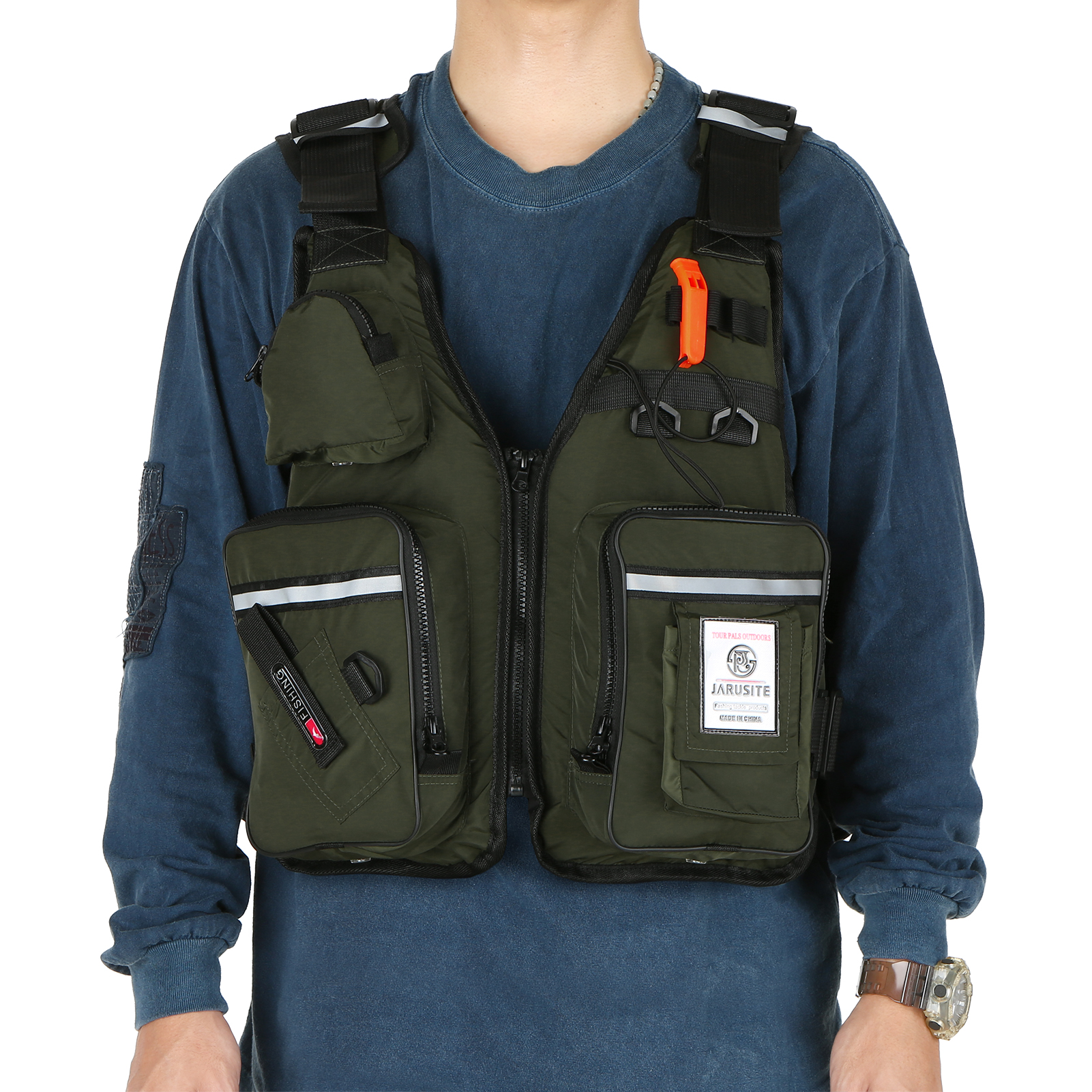 Multi-Pockets Fly Fishing Jack - đánh giá và giá Fishing Vest Jacket