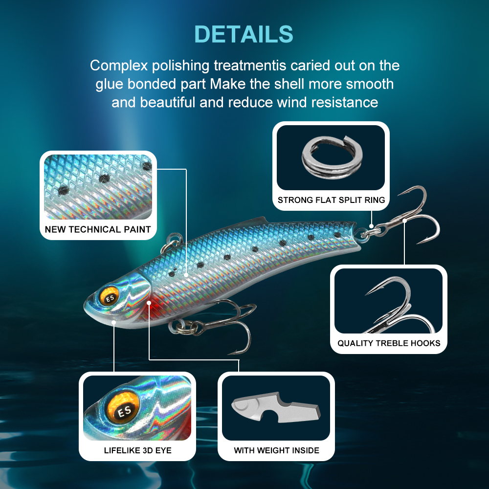 ESFISHING Vibration Wobbler Ha - đánh giá và giá Fishing Equipment Ebay