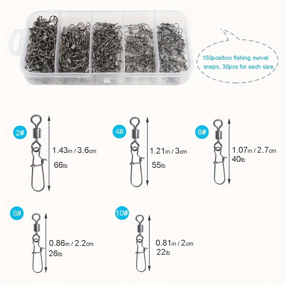 95/210 PCS Set Fishing Connect - đánh giá và giá Fishing Equipment Hook