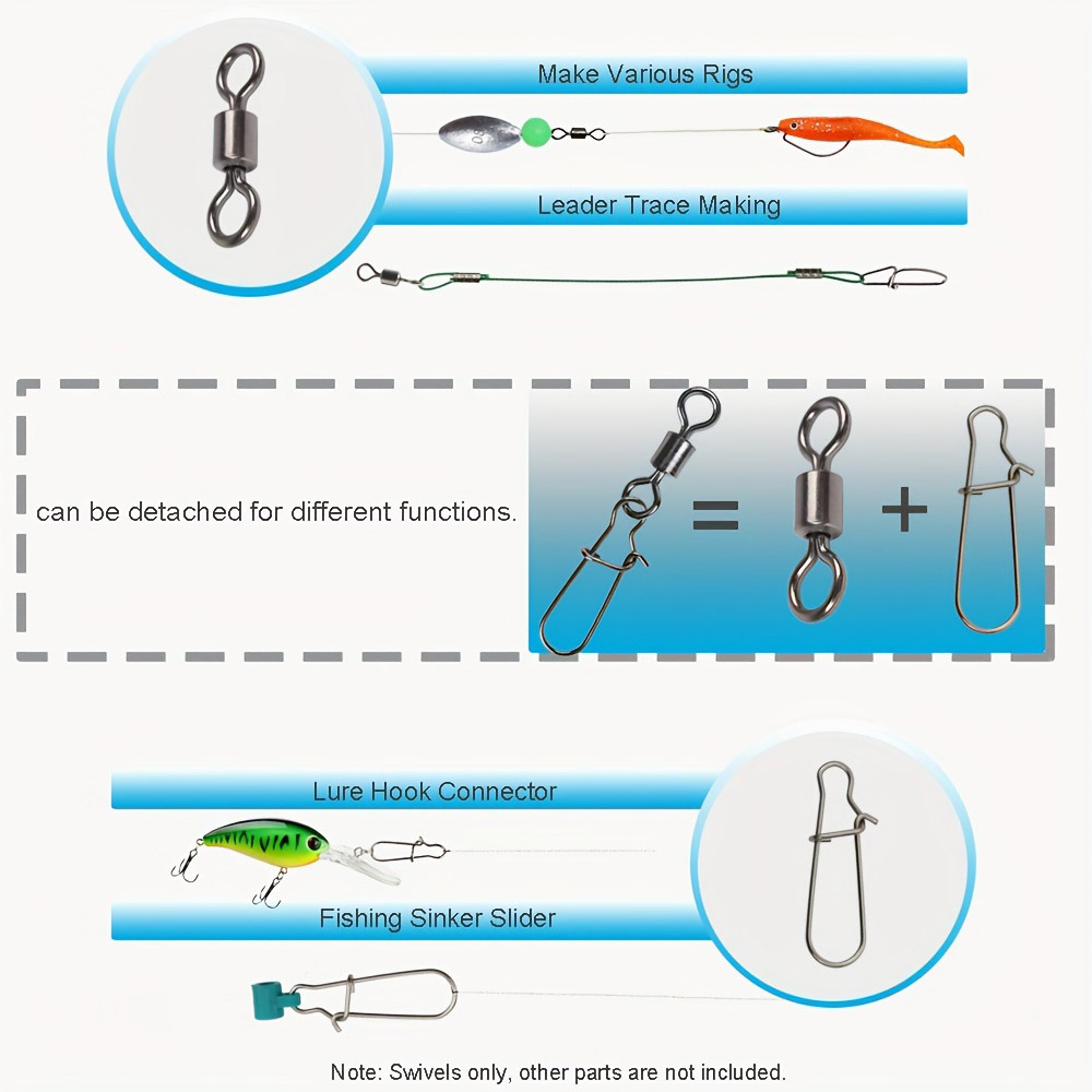 95/210 PCS Set Fishing Connect - đánh giá và giá Fishing Equipment Hook