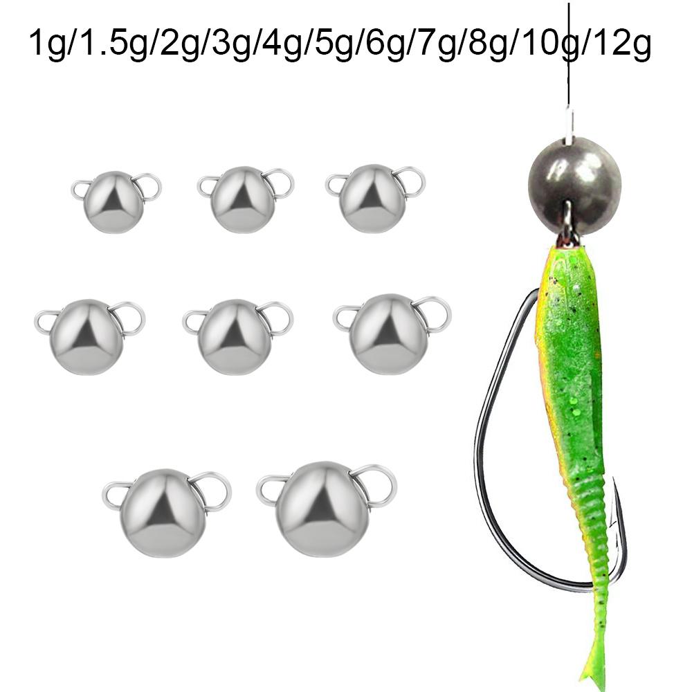 1pc Matte Black Tungsten Sinke - đánh giá và giá Fishing Equipment Hook