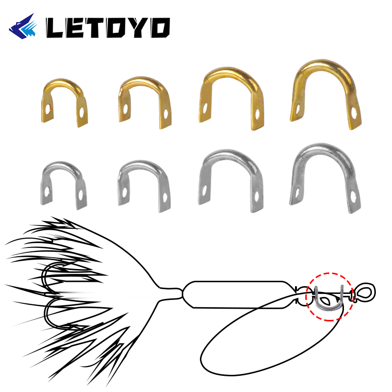 LETOYO 100pcs Folded Clevises  - đánh giá và giá Fishing Equipment Hook