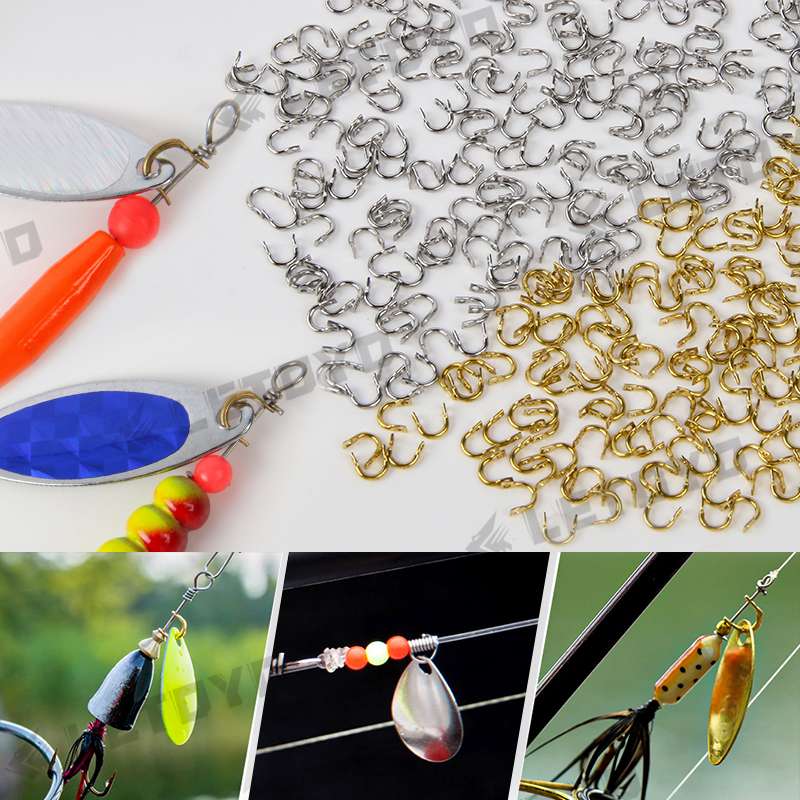 LETOYO 100pcs Folded Clevises  - đánh giá và giá Fishing Equipment Hook