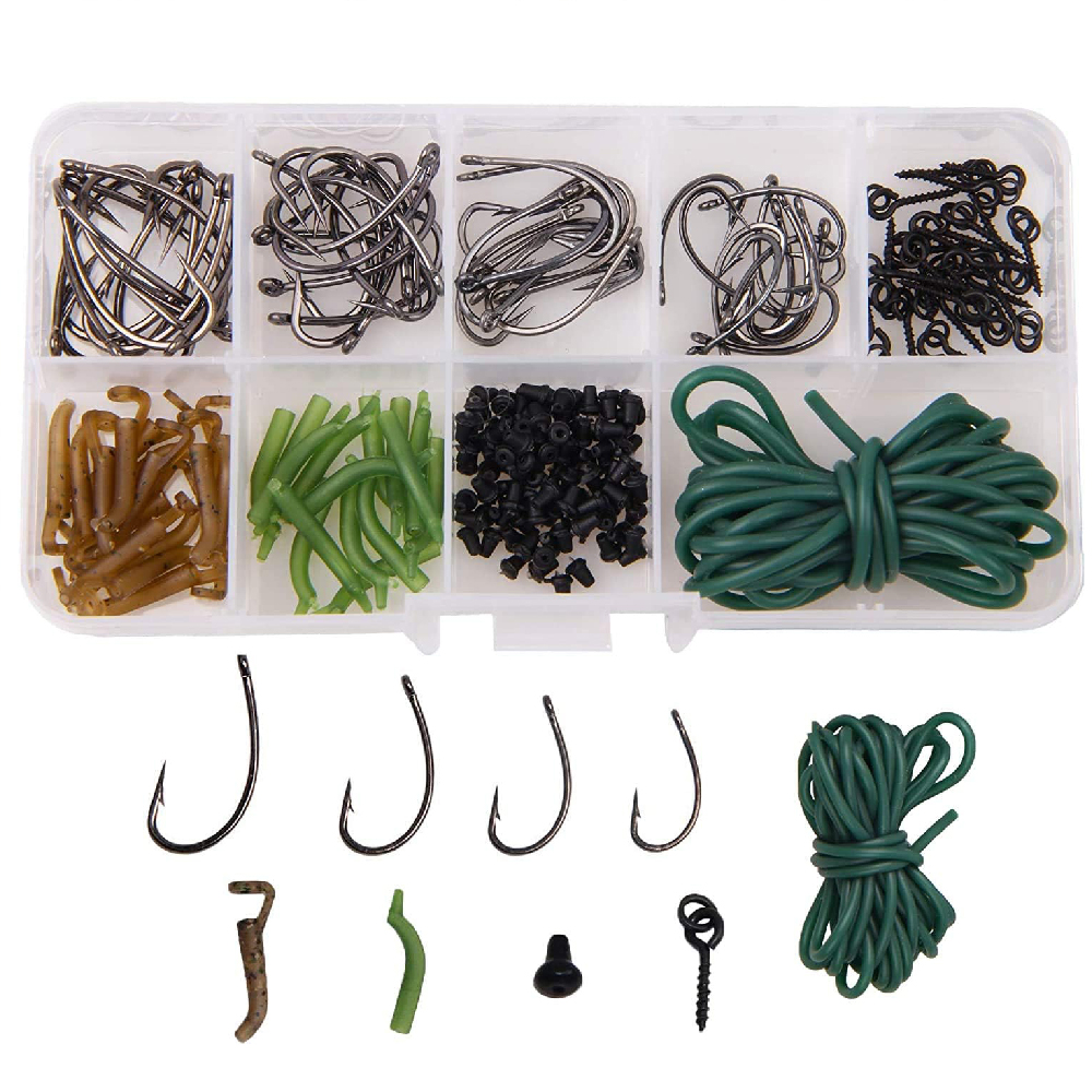 121pcs Carp Fishing Rigs kit C - đánh giá và giá Fishing Equipment Shop