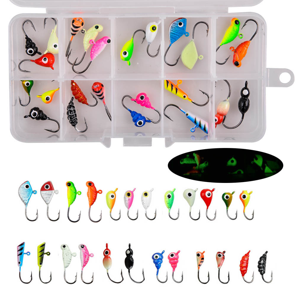 24Pcs ice fishing gear Kit Lum - đánh giá và giá Fishing Equipment Shop