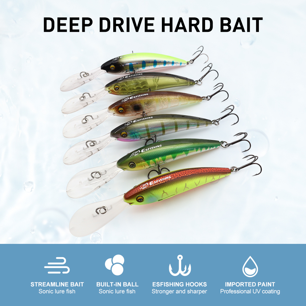 ESFISHING Fishing Lure Wobbler - đánh giá và giá Fishing Equipment Ebay
