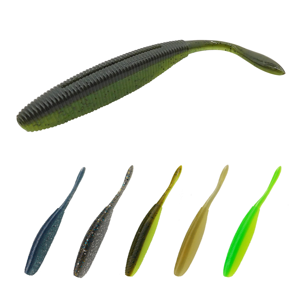 ESFISHING Drive Shad 100mm 8pc - đánh giá và giá Fishing Equipment Ebay