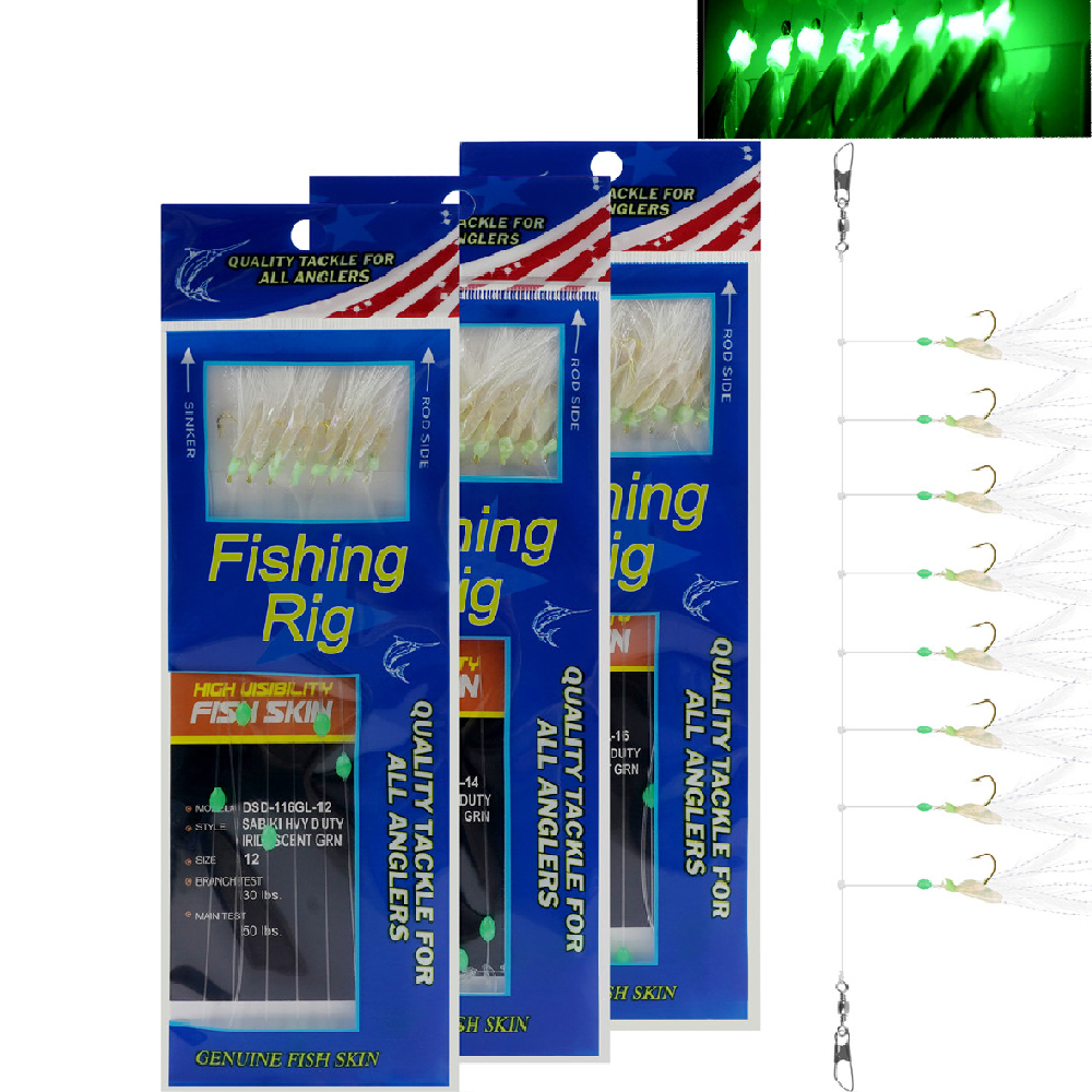 24Pcs=3Packs  8 in 1 Feather F - đánh giá và giá Fishing Equipment Shop