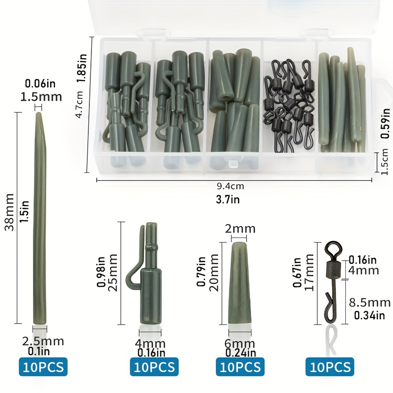 40pcs European Carp Fishing Ri - đánh giá và giá Fishing Equipment Ebay