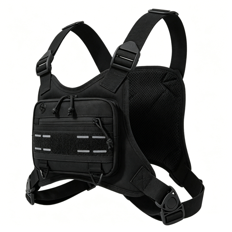 Tactical Front Chest Rig Bag V - đánh giá và giá Fishing Vest Jacket
