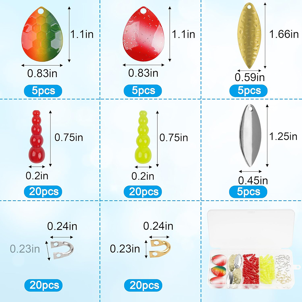 100Pcs Walleye Rig Making Kit  - đánh giá và giá Fishing Equipment Shop
