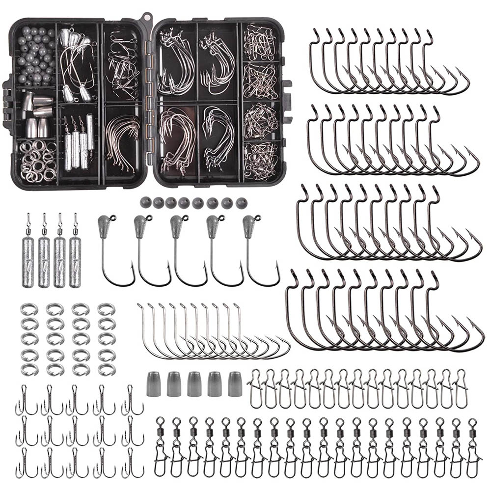 166PCS Fishing tackle box Incl - đánh giá và giá Fishing Equipment Shop
