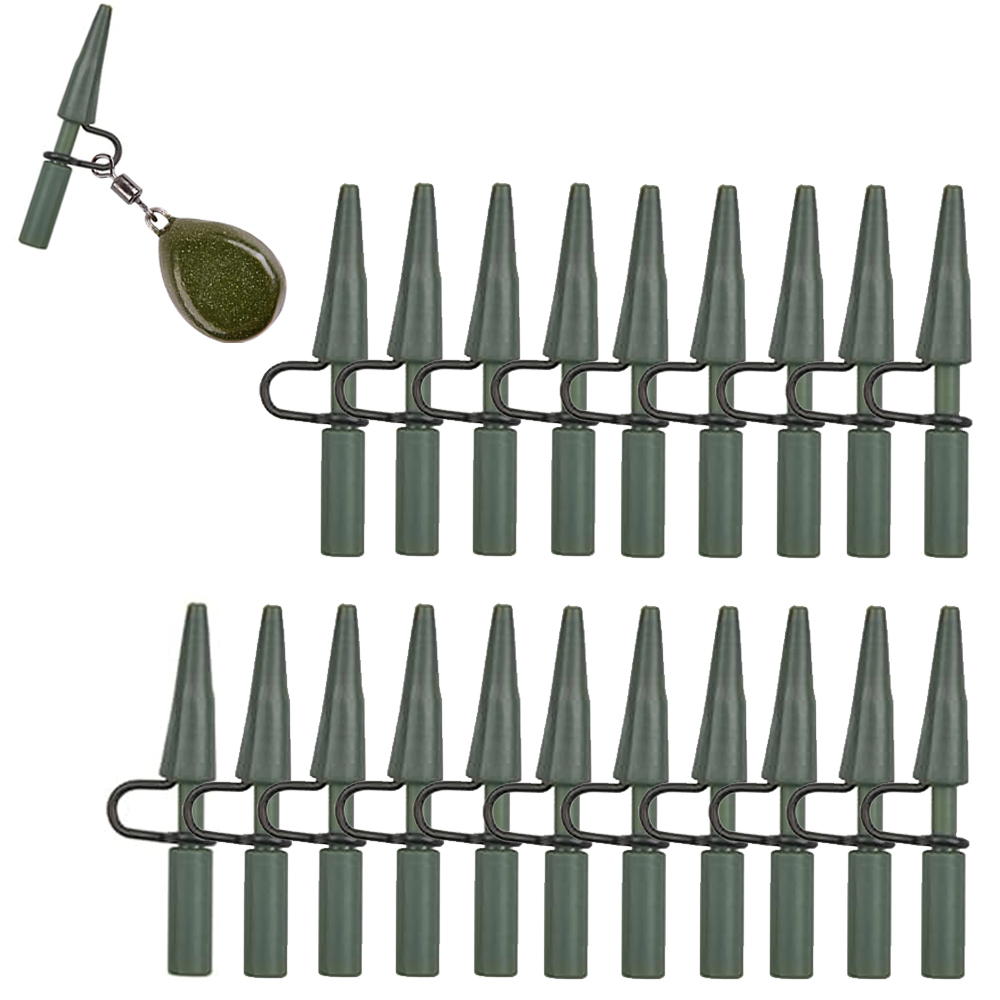 20Pcs Carp safety lead clip &  - đánh giá và giá Fishing Equipment Shop