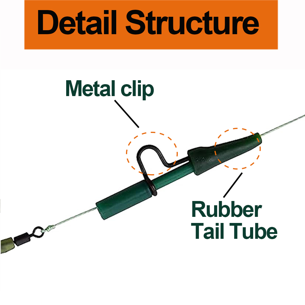 20Pcs Carp safety lead clip &  - đánh giá và giá Fishing Equipment Shop