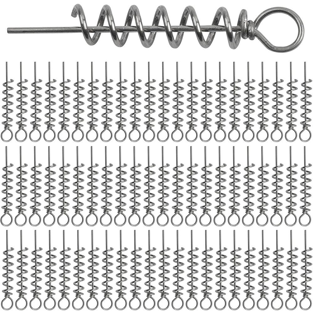 50Pcs Spring Twist Lock Fishin - đánh giá và giá Fishing Equipment Hook
