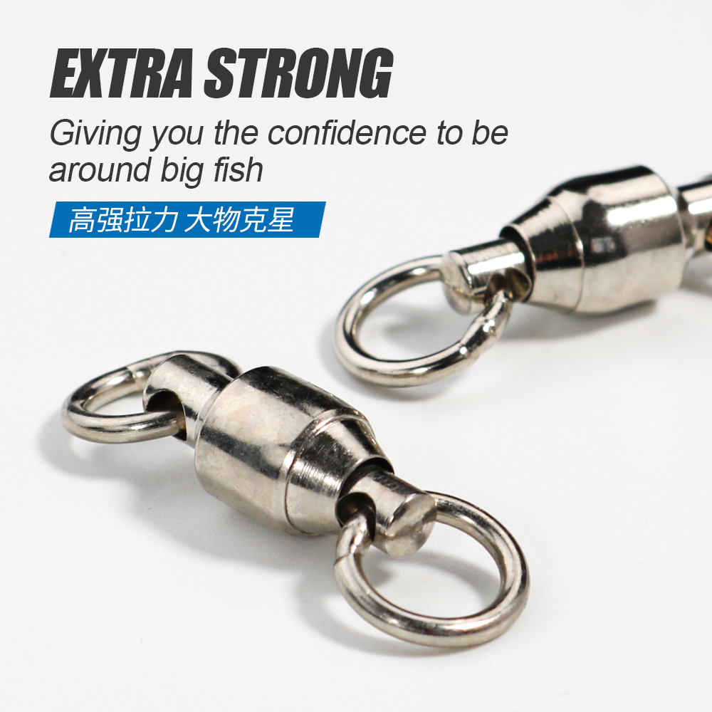 JIGGINGPRO Ball Bearing Swivel - đánh giá và giá Fishing Equipment Hook