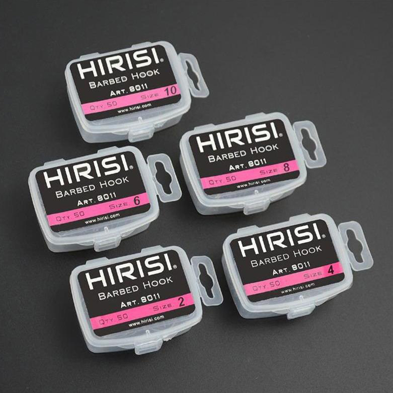 New Hirisi 50pcs Boxed Hooks B - đánh giá và giá Freshwater Fishing Kit