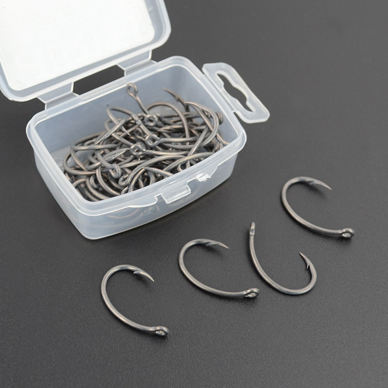 New Hirisi 50pcs Boxed Hooks B - đánh giá và giá Freshwater Fishing Kit