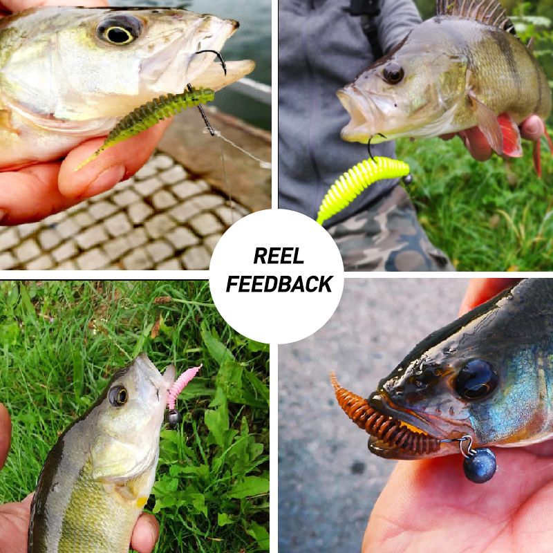 ESFISHING Fishing Tiny Worm Ba - đánh giá và giá Fishing Equipment Ebay