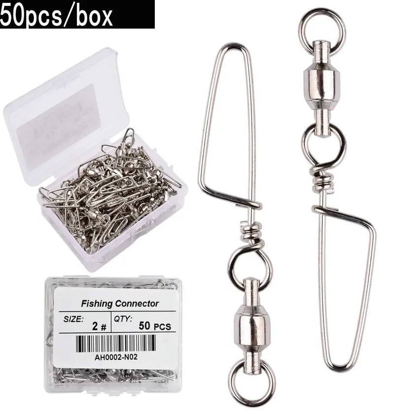 50pcs Fishing Ball Bearing Swi - đánh giá và giá Fishing Equipment Hook
