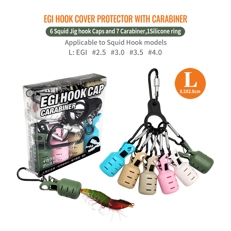 New Squid Jig Bait Protector K - đánh giá và giá Fishing Equipment Hook