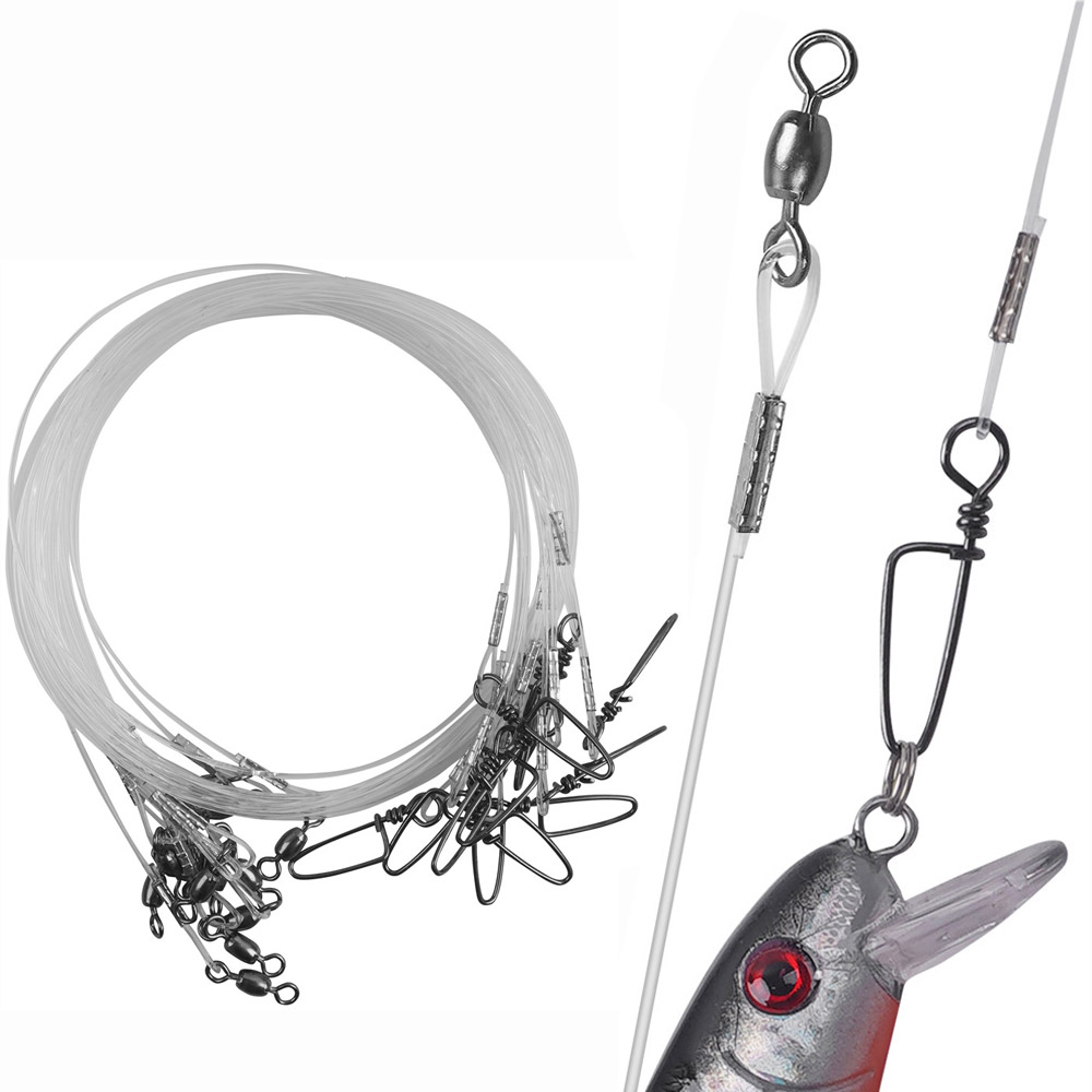 96Pcs Fluorocarbon Fishing Lea - đánh giá và giá Fishing Equipment Shop